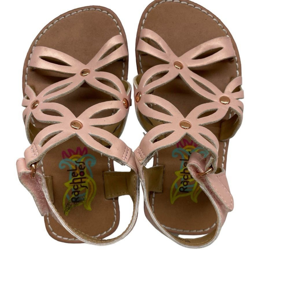 Girls Rachel Zoe Pink Sandals Size 6